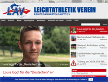 Tablet Screenshot of enjoy-athletics.de